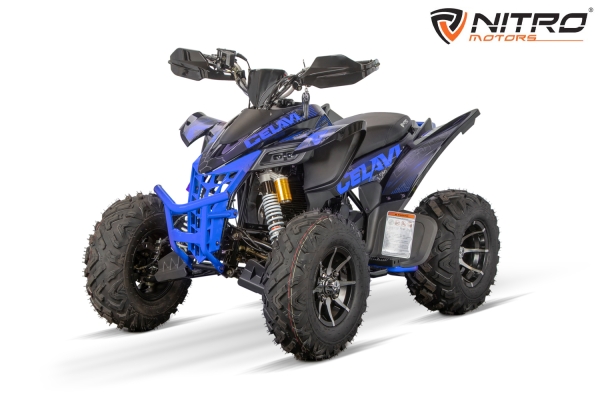 NITRO MOTORS 250cc maxi Quad Celavi RS10 4-Gang Manuell Platin Alu-Felge